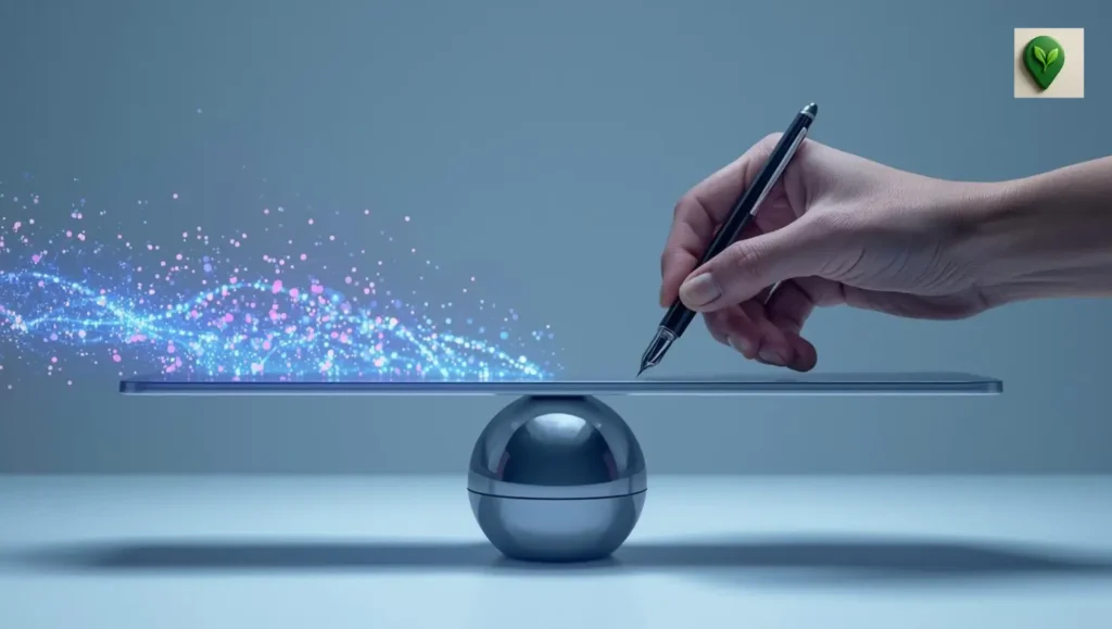 AI vs human collaboration scale
